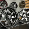 Rim JDM Work Style 19X8.5 5X114.3 ET20 73.1 Half matt  black